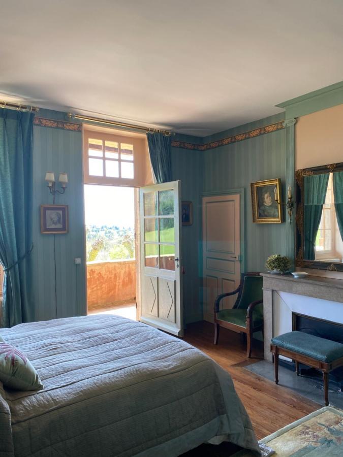 Clos De Mont July, Chambres Avec Vue Et Terrasse Dans Demeure Historique Ceyzeriat Esterno foto